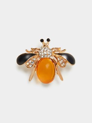 Honey Bee Pin Brooch
