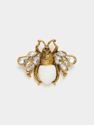 Vintage Gold Bumble Bee Pin Brooch
