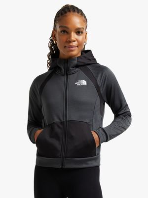 Womens The North Face Charcoal Fleece Top