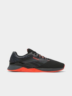 Womens Reebok Nano X4 Black/Orange Training Shoes