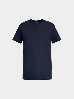 Younger Boy's Navy Basic T-Shirt