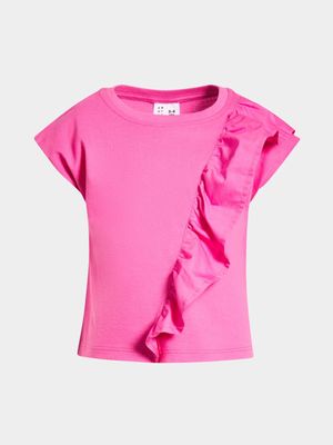 Younger Girls Frill Fashion Top