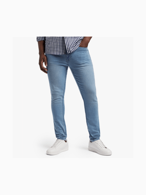 Men's Light Blue Skinny Jeans