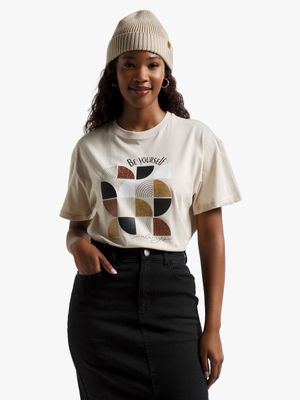 Women's Stone Graphic Print T-Shirt