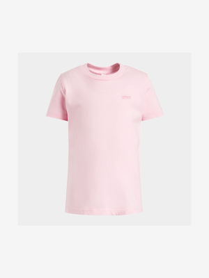 Older Girl's Pink Basic T-Shirt