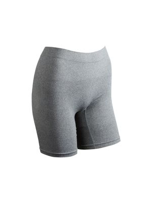 Women's Grey Seamless Shorts