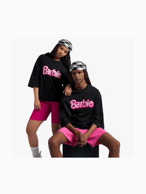 Men's Black Barbie Unisex Graphic Top