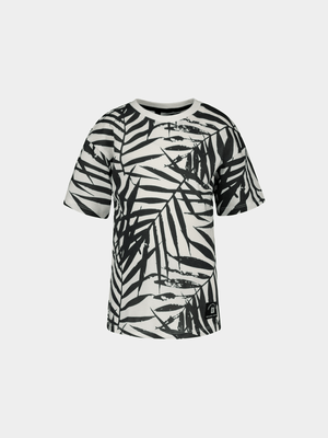 Younger Boys Palm Printed T-Shirt