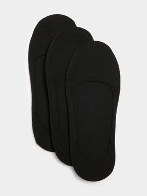 Women's Black 3-Pack Secret Socks