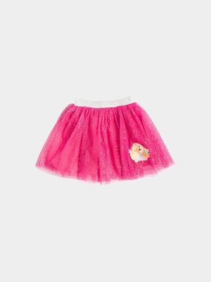Barbie Pink Mesh Skirt