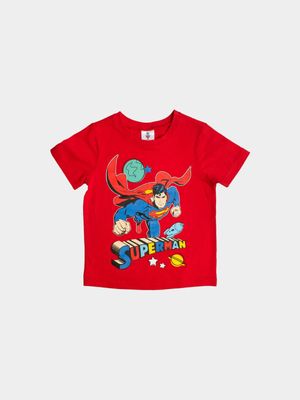 Superman Red Short Sleeves T-Shirt