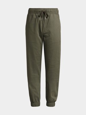 Older Boy's Fatigue Pull-On Chinos
