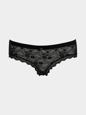 Single All Over Lace Cheeky Boyleg Panty
