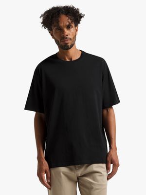 Men's Black Boxy T-Shirt