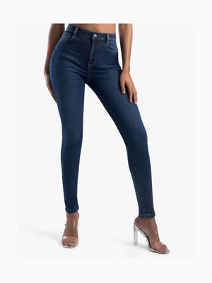 Sissy Boy High Waist Sexy Curve Fit Skinny Jeans