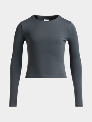 Girls Fitted Long Sleeve Top