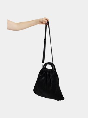Me&B Women's Black Holiday Clutch Bag