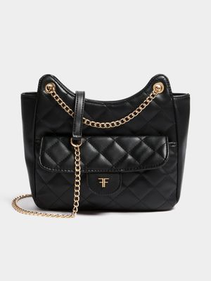Quilted Multi Strap Hobo Bag