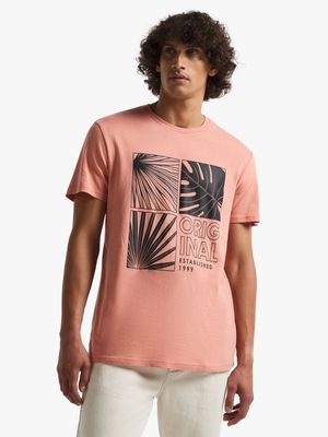 Men's Rose Graphic Print T-Shirt