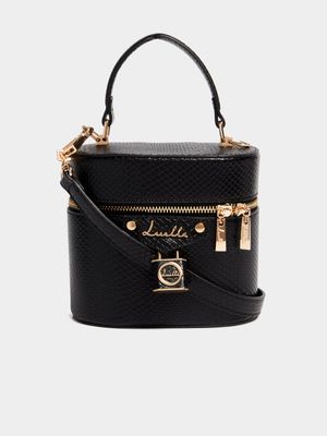 Luella Top Handle Zipped Crossbody Bag