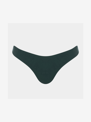 Women's Granadilla Swim Emerald Cheeky Bikini Bottoms