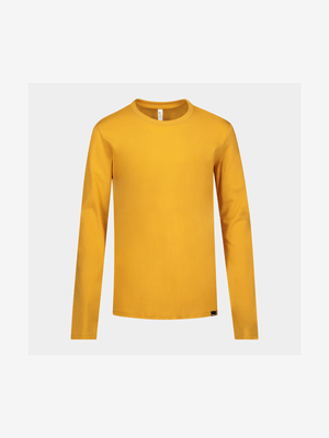 Older Boy's Ochre Basic T-Shirt