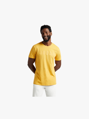 Men's Ochre Graphic  T-Shirt