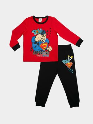 Superman Red Winter PJ Set