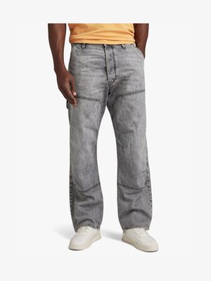 G-Star Men's Carpenter 3D Grey Loose Jeans