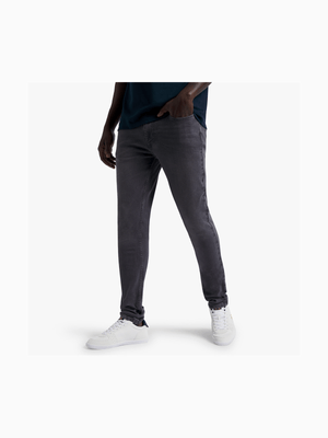 Men's Charcoal Skinny Jeans