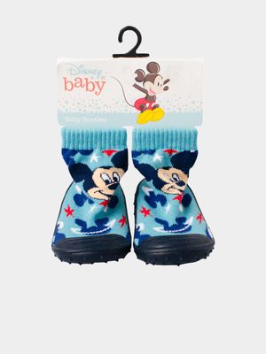 Mickey Mouse Blue 12-18 Months Socks