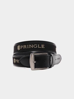 Men's Pringle Black Selbourne Belt