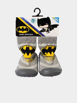 Batman Grey 12-18 months Socks with Rubber Sole