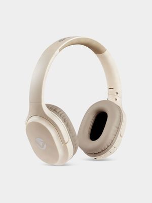 Volkano Pebble Bluetooth White/Khaki Headphones