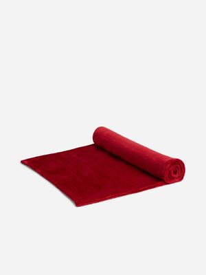 Jet Home Red Kids Fleece Blanket 150x180