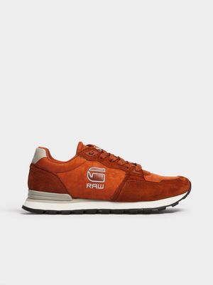 G-Star Men's Track II Basic Orange Sneakers
