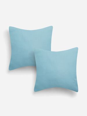 Jet Home Nile Blue 2 Pack Conti Pillow Case