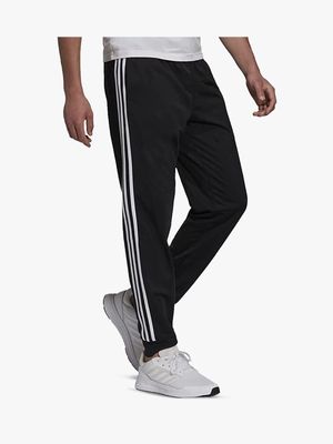 Mens adidas 3-stripes Fleece Black Pants