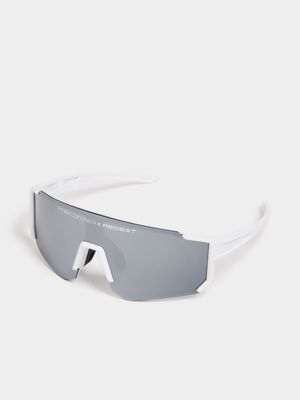 Redbat x Pabi Cooper Metallic White Sunglasses