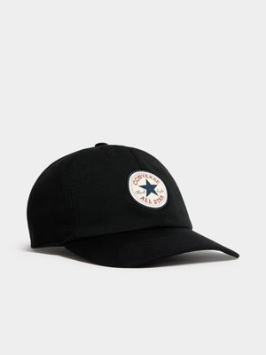 Converse Unisex All Star Baseball Patch Black Cap