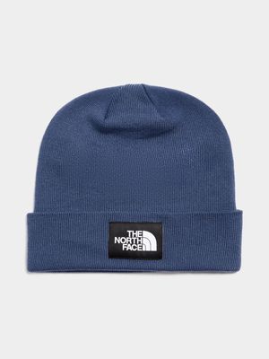 The North Face Dock Worker Recycled Blue Beanie