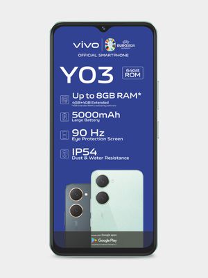 Vivo Y03 Dual Sim with 15GB Free Telkom Sim