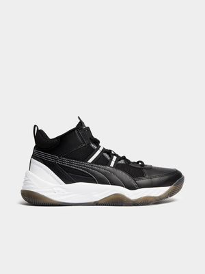 Mens Puma Rebound Future Black/Grey Sneaker