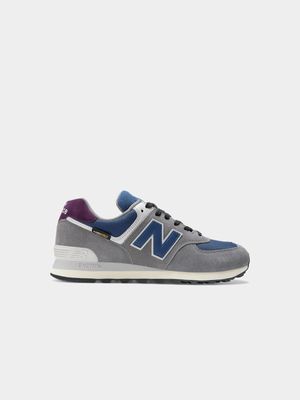 New Balance Men’s 574 Grey/Navy Sneaker