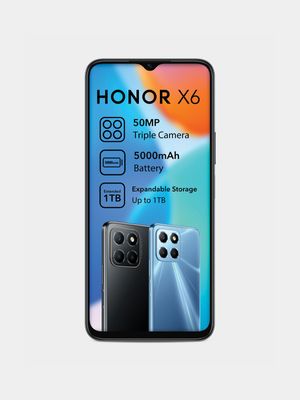 Honor X6 Dual-SIM Black Smartphone