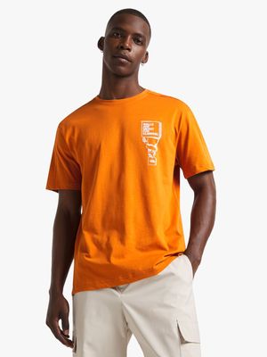 The North Face Men's Outdoor Orange T-shirt