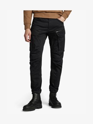 G-Star Men's Rovic Zip 3D Regular Tapered Black Pants