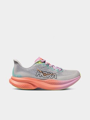 Womens Hoka Mach 6 Illusion/Dusk Running Shoes