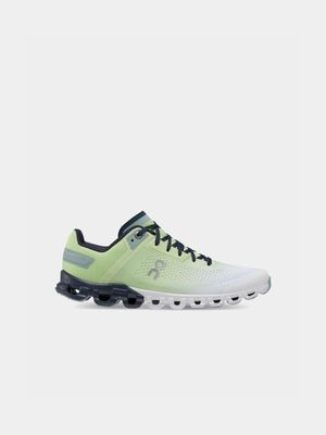 Womens On Running Cloudflow 3.0 Meadow/White Running Shoes