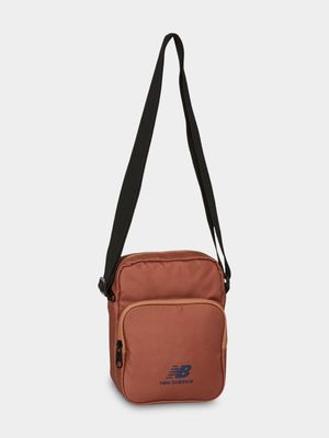 New Balance Unisex Brown Sling Bag